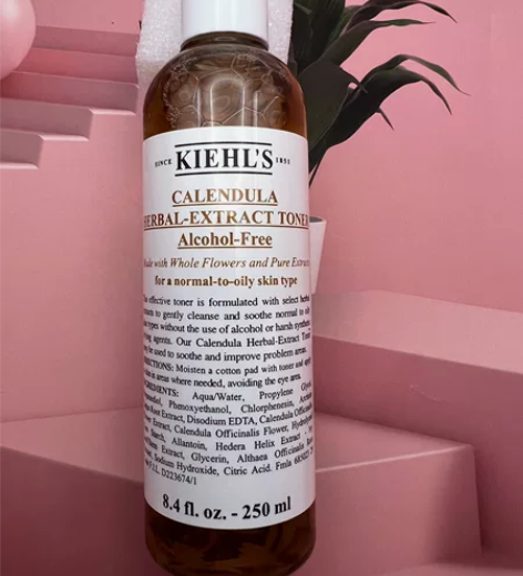 ?科颜氏金盏花爽肤水保湿补水化妆水湿敷水收...