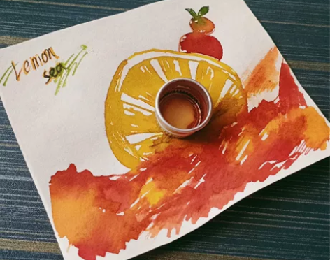 原创纯手绘插画，复古风，配上画框实在是夏天...