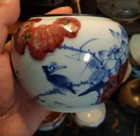 景德镇 手工手绘 仿古瓷泥胎 仿古秞下青花...