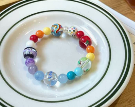 PeachStore【留住彩虹】多巴胺琉璃...