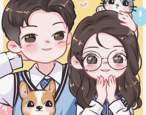 毕业季】手绘头像 婚礼立牌 请柬定制设计人...