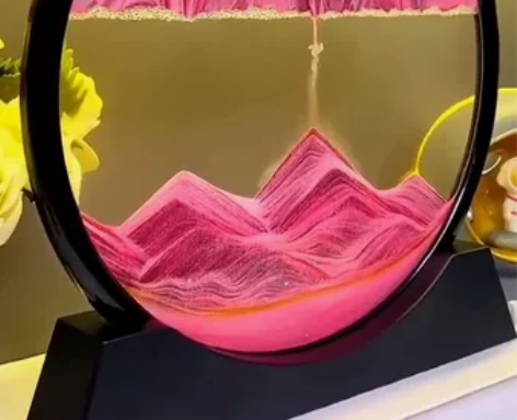 【流沙画摆件】3d立体流沙画摆件沙漏装饰品...