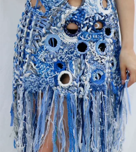 服装设计面料改造，两个面料一套成衣 感兴趣...