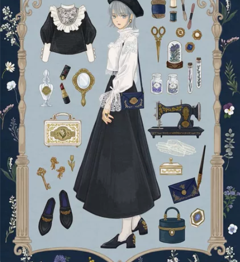 fouatons画集洋服店魔法衣橱铃兰大道...