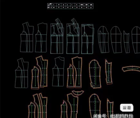 服装纸样打版初学者自学手画和Et。零基础到...