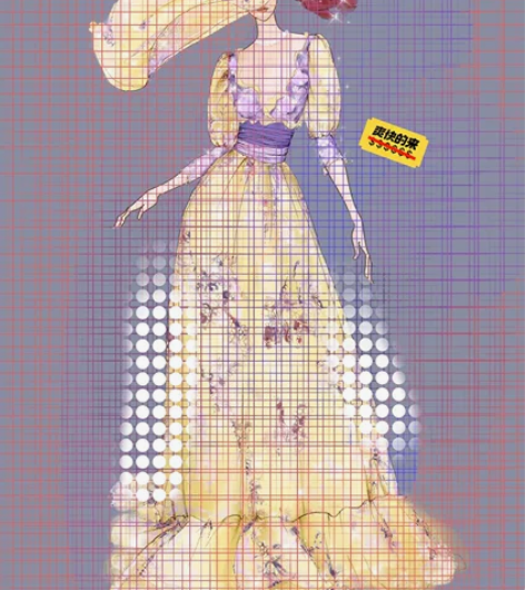 服装设计 /时装画 画  /ps/sai ...