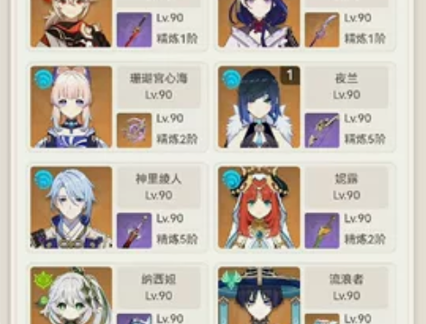 原神、崩铁一体号 原神基本毕业、深渊随便满...