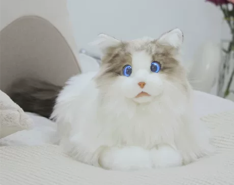 米塔猫AI智能仿真猫咪玩偶会动会叫陪伴六一...