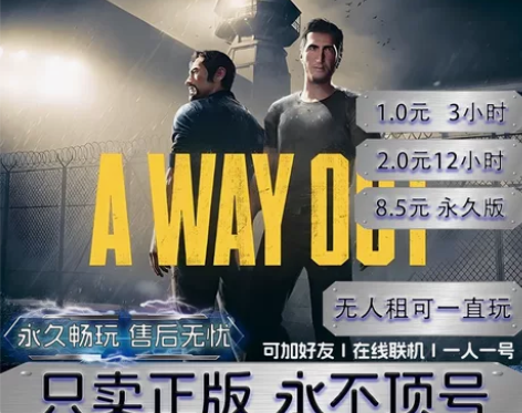 Steam逃出生天/逃出升天租号 A Wa...