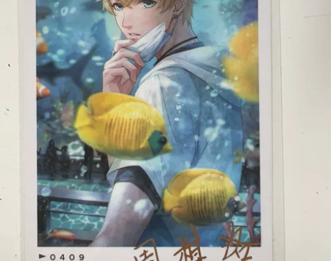 恋与制作人的亚克力相卡和拍立得 无损坏，相...