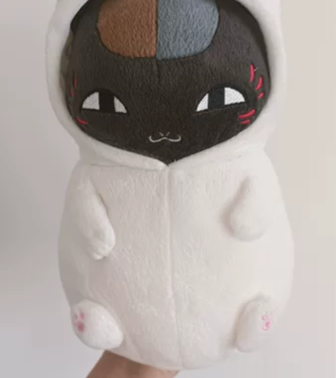 眼镜厂夏目友人帐猫老师黑猫变装猫老师玩偶 ...