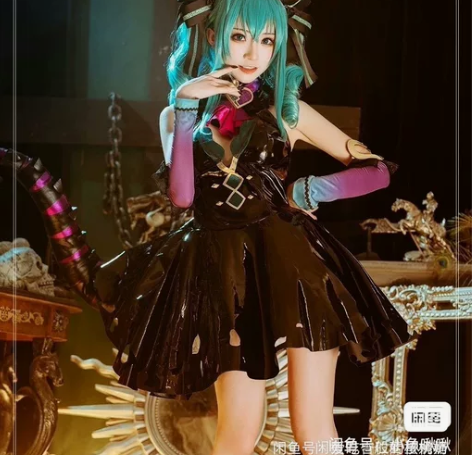 （有道具）火花动漫 初音未来小恶魔cos ...