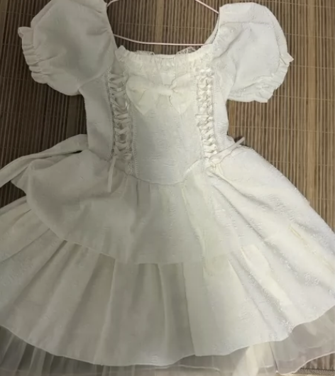 公主风小裙子，实体店198买的，l码，便宜...