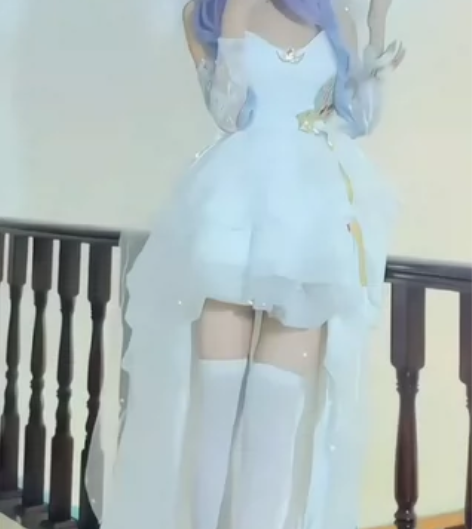 ［绝版］悠窝窝uwowo刻晴同人花嫁cos...