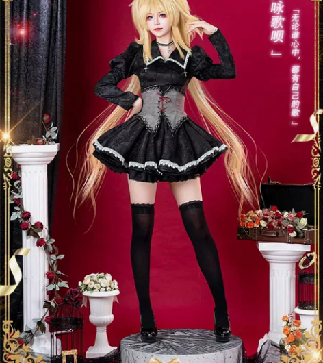 出初兽猫家歌呗校服 不包邮，标价仅裙子??...