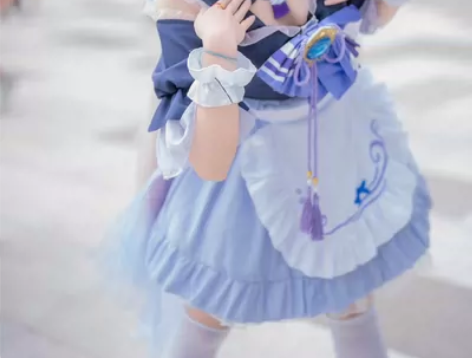 心海女仆 穿着游过两次场，很新，想要的话我...