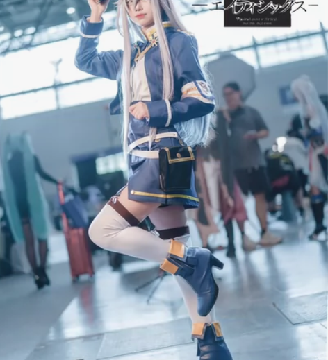 【出】86不存在的战区 蕾娜藏蓝制服cos...