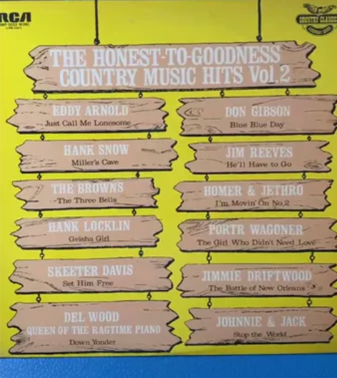 H0，乡村民谣双黑胶唱片12寸LP，大牌乡...