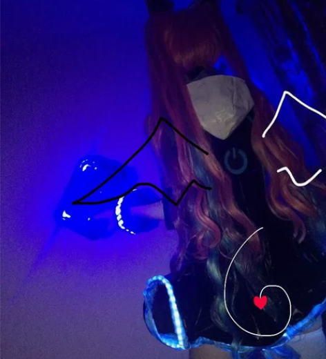 「退坑超低价出」安琪拉心灵骇客cos服 大...