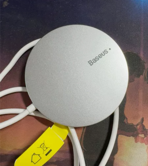 倍思苹果无线充电器支持MagSafe磁吸快...