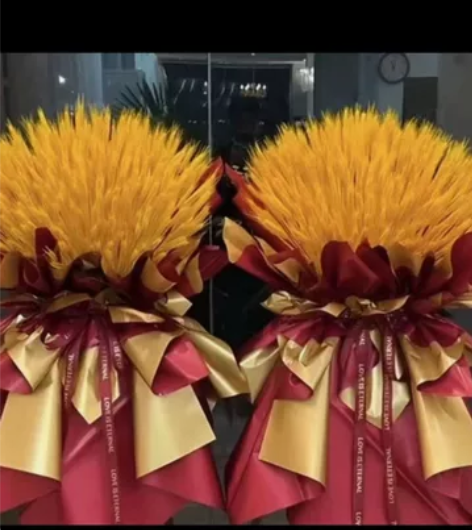 开业花篮 武清汊沽港自取一共是4个两组