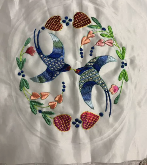 刺绣,花鸟,装饰画,纯手工, 感兴趣的话点...