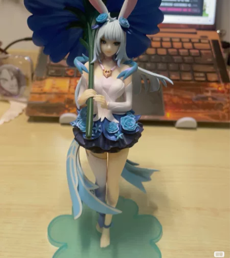 出王者荣耀公孙离花间舞正比手办 仅拆摆有原...