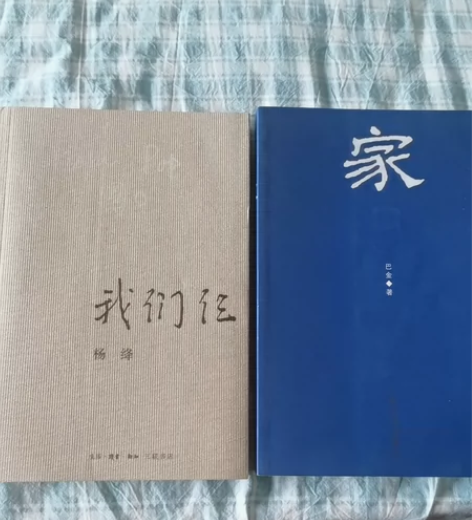 巴金《家》+杨绛《我们仨》 首页还有其他书...