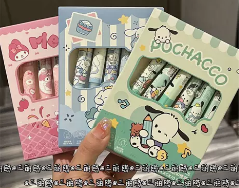 三丽鸥帕恰动笔ins可爱高颜值中性笔刷题学...