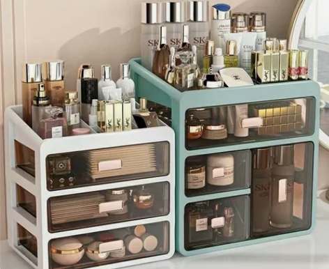 【酒泉】【实体店清仓】 化妆品收纳盒透明桌...