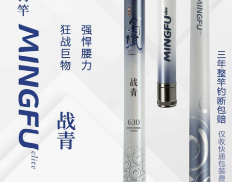 海明威名赋台钓竿MINGFU·战青鲤鱼青鱼...