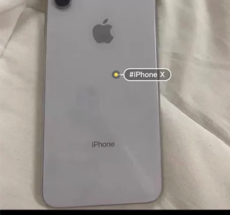 姐姐送的iPhoneX 256G 白色备用...