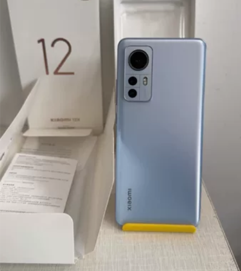 小米12X蓝色，小屏手机12+256g，全...