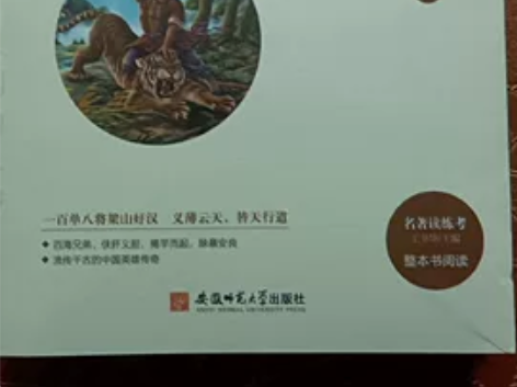 水浒传 上下两册 安徽师范大学出版社 全新...