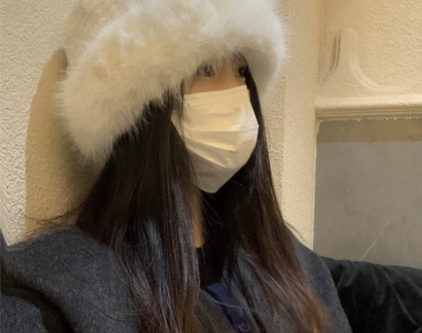 渔夫帽女冬季兔毛帽子女冬季显脸小保暖防寒护...