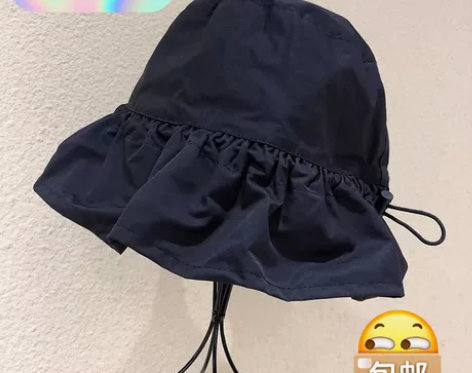 【韩国抽绳波浪帽檐】 春夏小沿遮阳 \  ...