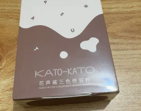 kato花生酱三色修容粉 全新未拆封，带包...