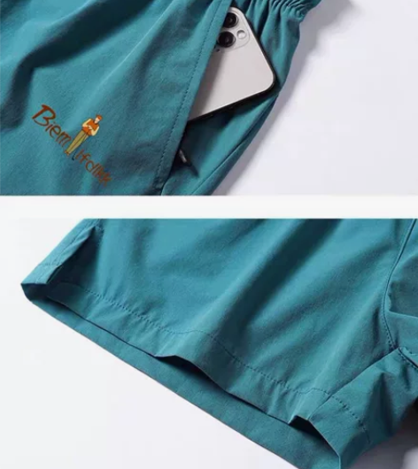 【中国名牌比音勒芬短裤男女夏季】#换季穿新...