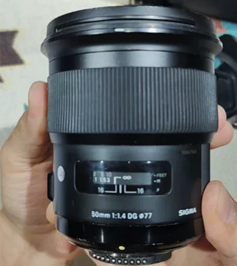 适马50 1.4art尼康口 战斗成色，胶...