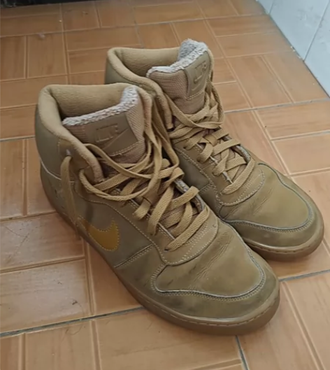 男鞋耐克男运动鞋男靴子高帮加绒 鞋码:44...