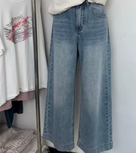 BBQ家的九分直筒牛仔裤，亏本出，全新，吊...