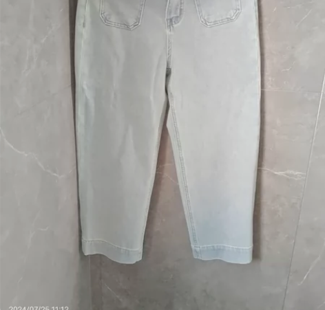 GM四面弹牛仔裤，夏季薄款，裤长90cm，...