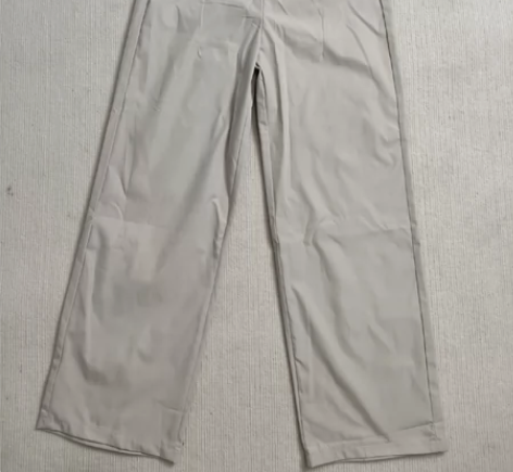 电商倒闭了 清库存极简工装宽松九分阔腿裤女...