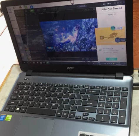 宏基ek-571G-546J维修主板电路短...