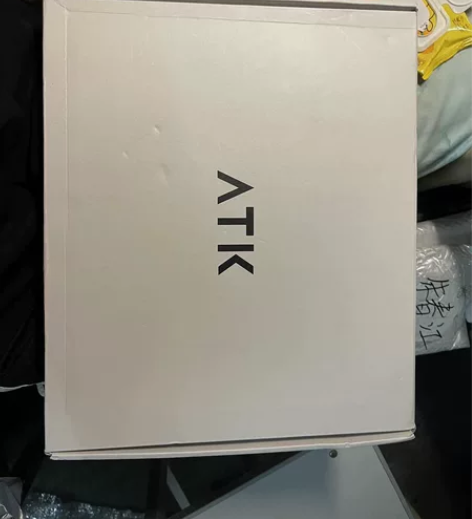 出售atk赠品玻璃鼠标垫，全新仅拆封，发出...