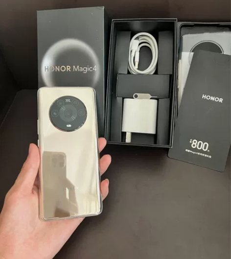 99新 荣耀Magic 4 全套配件齐全原...