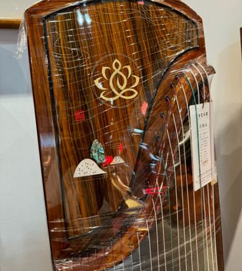 扬州金艺古筝 A358 卷舒开合 酸枝木外...