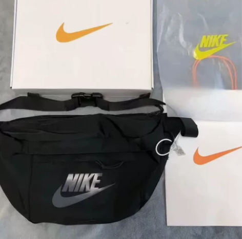 耐克腰包王一博同款 美式斜挎包单肩包运动胸...