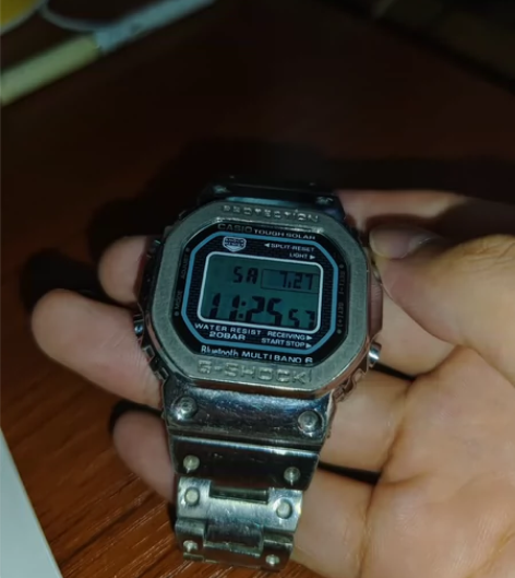 卡西欧小银块，当时400多买的最顶的高仿，...