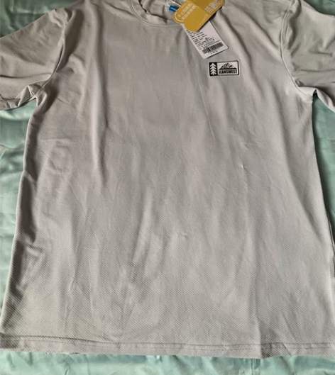 真维斯夏季短袖t恤男冰感珠地棉轻薄透气半袖...